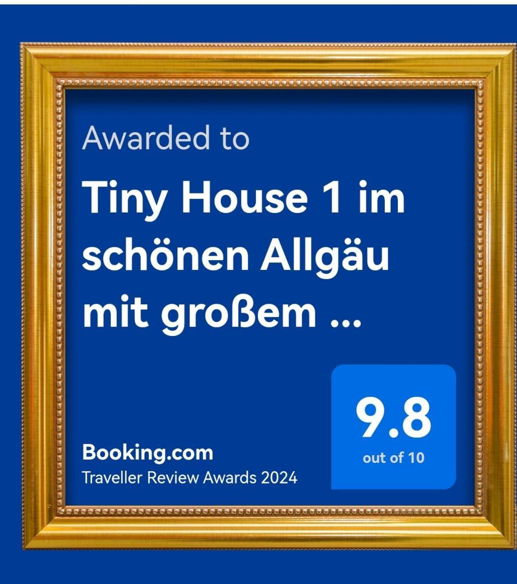 Tiny House 1 Im Schoenen Allgaeu Mit Grossem Garten, Naturnah Bad Wurzach Esterno foto